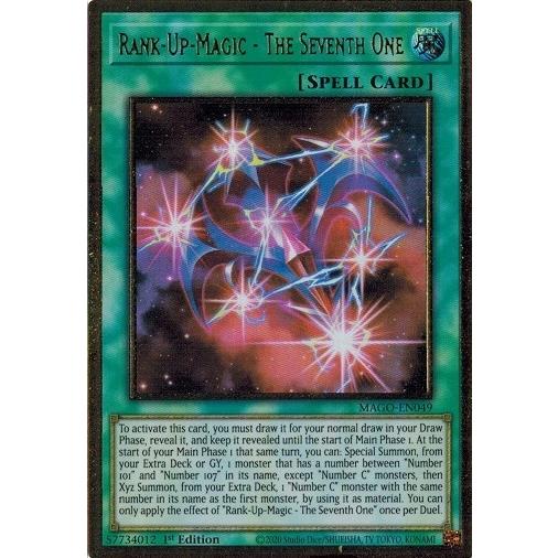 遊戯王 MAGO-EN049 ＲＵＭ−七皇の剣/Rank-Up-Magic - The Sevent...