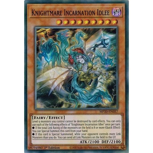 遊戯王 MP20-EN057?夢幻転星イドリース/Knightmare Incarnation Id...