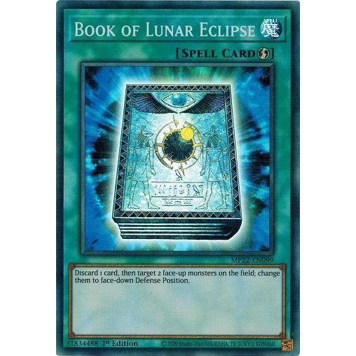 遊戯王 英語(EU版) MP22-EN099 皆既月蝕の書/Book of Lunar Eclips...