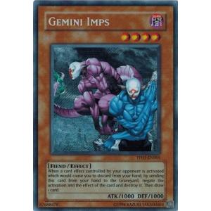 遊戯王 英語版 PP01-EN005 ヂェミナイ・デビル/Gemini Imps (シークレットレア） ランクA｜torekado0822