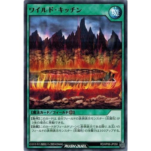 遊戯王ラッシュデュエル RD/KP06-JP050 ワイルド・キッチン 激闘のサンダーストーム！！