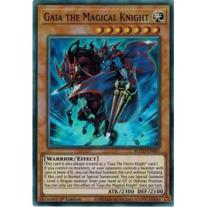 遊戯王 ROTD-EN001 魔道騎士ガイア/Gaia the Magical Knight (スーパーレア） EU 1st｜torekado0822