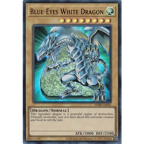 Blue-Eyes White Dragon/青眼の白龍 (ウルトラレア) SDRB-AE001 遊...