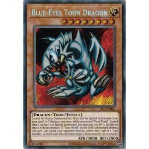 遊戯王 英語(EU版) SRL-EN000 ブルーアイズ・トゥーン・ドラゴン/Blue-Eyes Toon Dragon (シークレットレア）