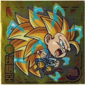 ドラゴンボール 超戦士シールウエハースZ 覚醒する力 W3-18 ベビーの逆襲編 超サイヤ人3 孫悟空 (スーパーレア）｜torekado0822