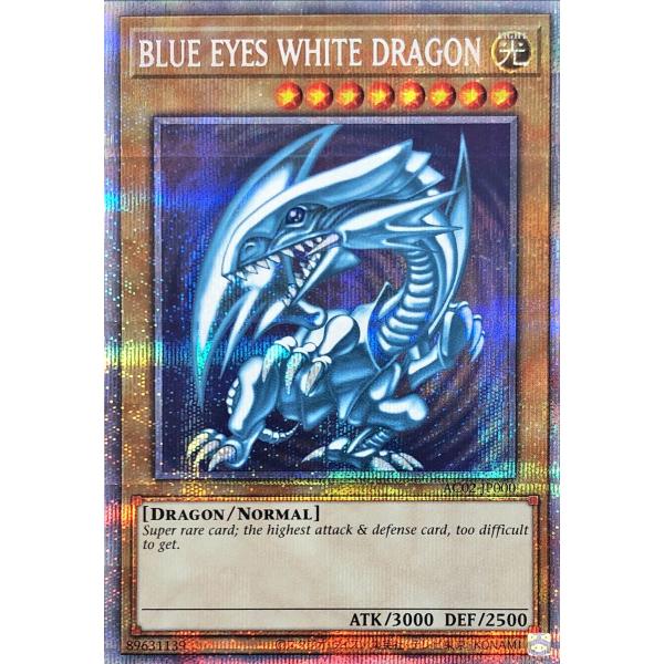 遊戯王 AC02-JP000 BLUE EYES WHITE DRAGON プリズマティックシークレ...