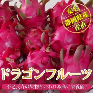 国産安心レッドピタヤ静岡県産のドラゴンフルーツ 赤