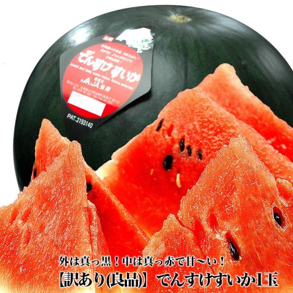 2026年収穫予約 でんすけすいか 6kg前後 デンスケスイカ 西瓜 良品メインのため 訳あり 20...
