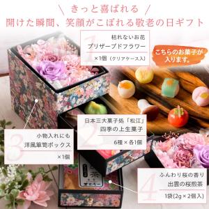 敬老の日 プレゼント ギフト プリザーブドフラ...の詳細画像2
