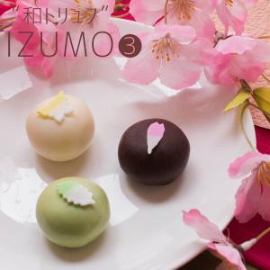 ホワイトデー お返し 2024 チョコ お菓子 おしゃれ 『坂根屋 “和トリュフ”IZUMO3個入』 ギフト プレゼント 子供 職場 面白い チョコレート スイーツ