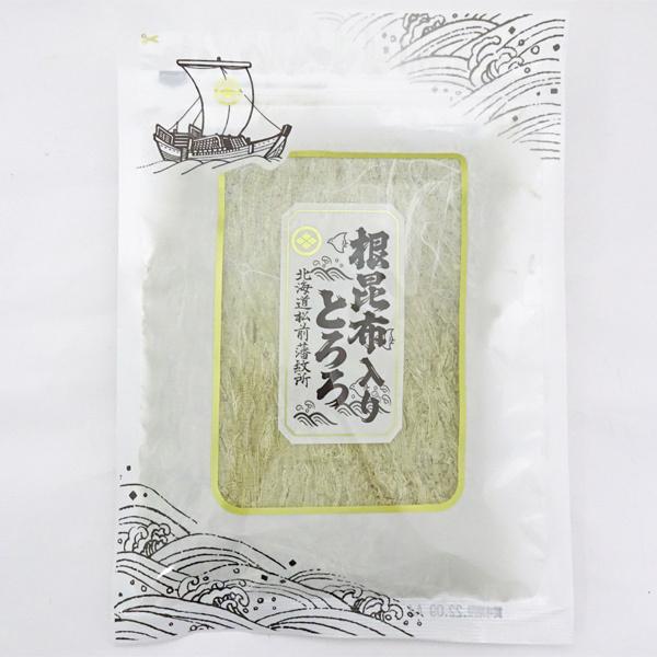 北海道道南産　根昆布入とろろ昆布　55g　