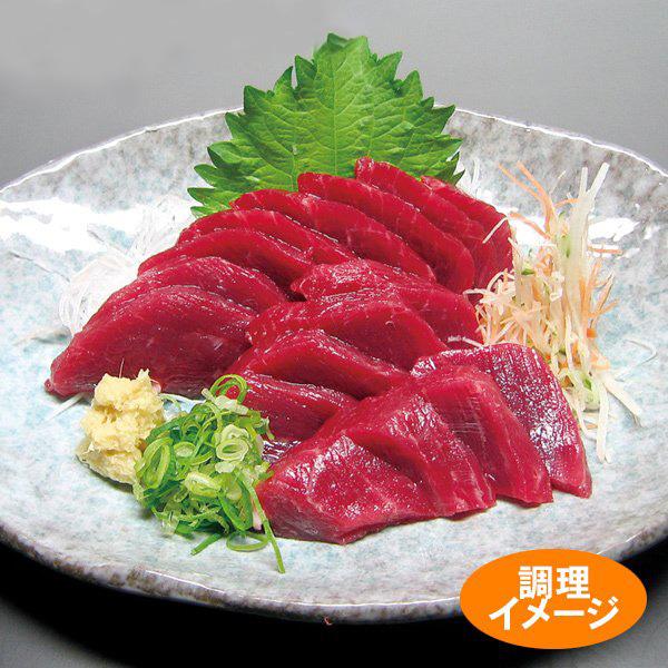 お刺身用　赤身鯨　110g　クール冷凍便　包装不可商品