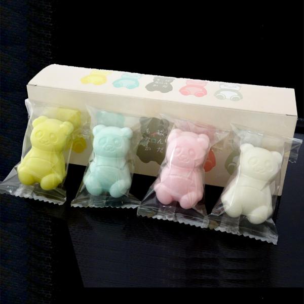 【かどや】ぱんだイロもなか(8個入)　最中　カラフルもなか　パンダ　パンダもなか　パンダ最中