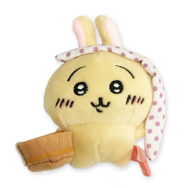 ご当地ちいかわ　温泉地限定　「温泉」うさぎ 　ご当地キーホルダー　ぬいぐるみキーチェーン　包装不可商...