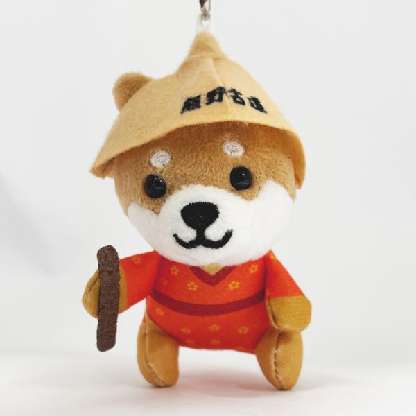 旅するマメしば　熊野古道バージョン　熊野古道限定　ご当地キーホルダー　ボールチェーン　包装不可商品