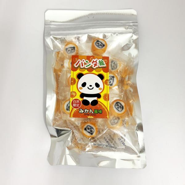 紀伊観光物産　パンダ飴（みかん風味）　16個入　白浜限定　白浜パンダ　包装不可商品