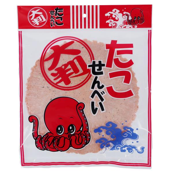 たこせんべい大判（4枚入）　※包装不可商品