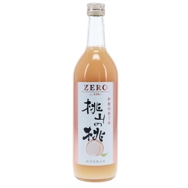 世界一統　和歌のめぐみZERO　桃山の桃　ノンルコール　720ml　
