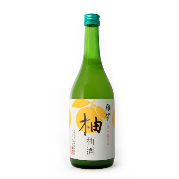 九重雑賀　雑賀柚酒　720ml　日本酒仕込　ゆず酒　和歌山の柚子酒