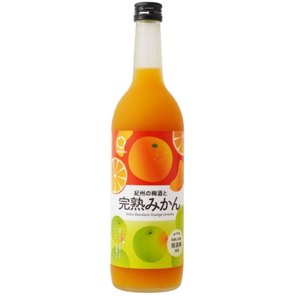 中野BC　紀州の梅酒と完熟みかん　720ml　和歌山県産南高梅使用