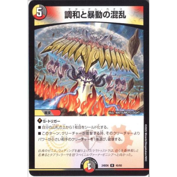 調和と暴動の混乱 【DM24-BD6-40/60】【R】_
