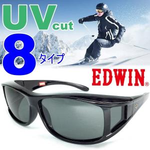 スノーボード スキー  ゴーグル EDWIN 偏光 調光レンズも選択可　スノーゴーグル