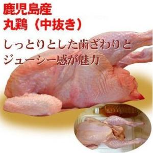 鶏肉　丸鶏（国産）（中抜き）約1.2〜1.3kg（鹿児島産）（とり肉）（丸焼き）（ダッチオーブン）（...