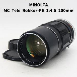 Minolta MC Tele Rokkor-PE 1:4.5 200mm｜toride-trade100