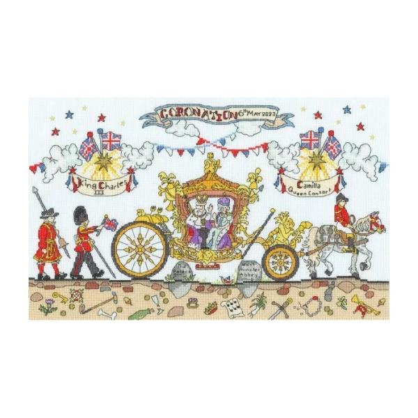 Bothy Threads クロスステッチ刺繍キット "Cut Thru' Coronation C...