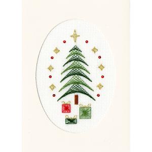 Bothy Threads クロスステッチ刺繍キット "Christmas Card - All Wrapped Up" XMAS28 ボシースレッズ 【海外取り寄せ/納期40〜80日程度】｜torii