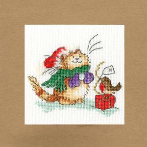 Bothy Threads クロスステッチ刺繍キット "Christmas Card - Just ...