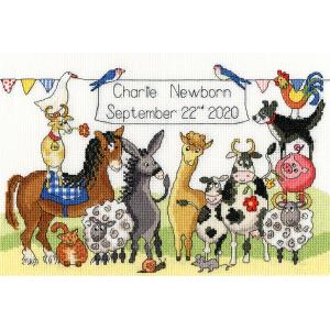 Bothy Threads クロスステッチ刺繍キット "Something To Crow About" XNB6  ボシースレッズ