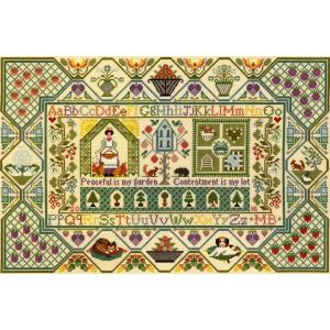 Bothy Threads クロスステッチ刺繍キット "Peaceful Garden" XS11  ボシースレッズ