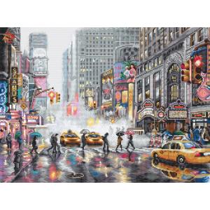 LETISTITCH クロスステッチ刺繍キット L8012 "New York / Range: Cities" (ニューヨーク) 【海外取り寄せ/納期40〜80日程度】｜torii