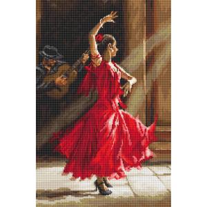 LETISTITCH クロスステッチ刺繍キット L8023 "Flamenco" (フラメンコ) 【...