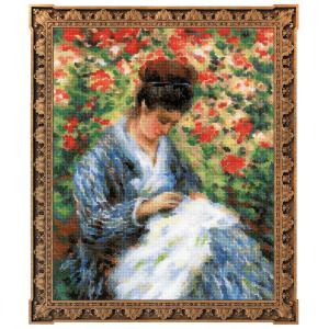 RIOLISクロスステッチ刺繍キット No.100/051 "Camille Monet" after C.Monet's Painting