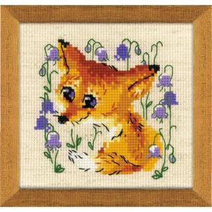 RIOLISクロスステッチ刺繍キット No.1776 "Little Fox"