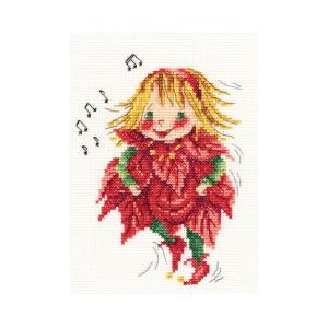 RTO クロスステッチ刺繍キット C272 "Christmas melodies" (クリスマス・メロディーズ) 【海外取り寄せ/通常納期40〜80日程度】｜torii