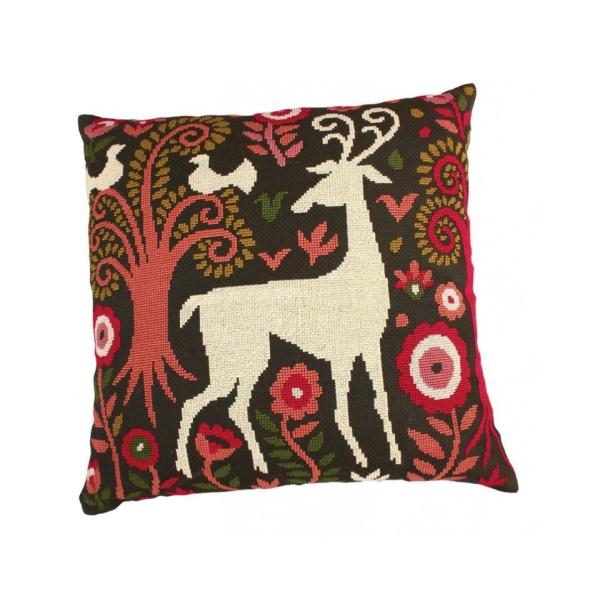 RTO クロスステッチ刺繍キット CU002 "Fairy forest" (妖精の森) クッション...