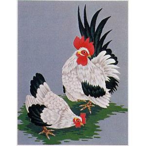 東京文化刺繍キット BSK-144  "ちゃぼ" 【3号】 【動物】｜torii