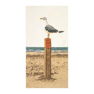 Thea Gouverneur クロスステッチ刺繍キット No.1062 "Seagull"(カモメ シーガル 鳥) オランダ テア・グーヴェルヌール 【取り寄せ/納期40〜80日程度】｜torii