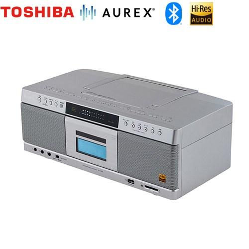 ハイレゾ対応SD/USB/CDラジオカセットレコーダー AUREX オーディオ 東芝 AX-KCR9...