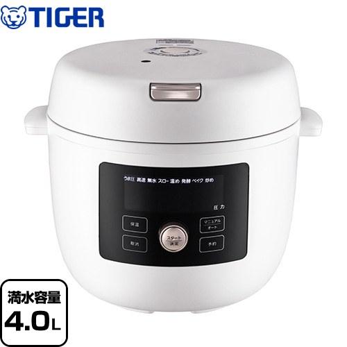 TIGER COOKPOT タイガークックポット 圧力鍋 炊飯容量：白米1〜6合、玄米1〜4合 タイ...