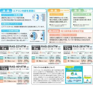 TMシリーズ ルームエアコン 冷房/暖房:6畳...の詳細画像3