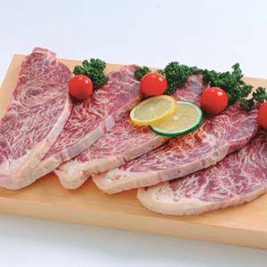 牛サーロインステーキ (脂肪注入成型肉) 120g×5枚 : マーちゃん