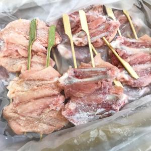 焼き鳥 国産つくば鶏 手羽先串 2ヶ刺し 20本...の商品画像