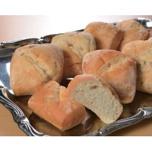 ライ麦パン 全粒粉入り 10個 1個約7×8×4cm 冷凍パン 朝食