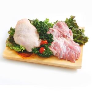 地養鳥 鶏もも肉 2kg 1パックでの発送｜torimasu