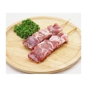 豚コメカミ(かしら)串 40g×20本 国産豚 (15cm丸串)(pr)(45120)(やきとん)