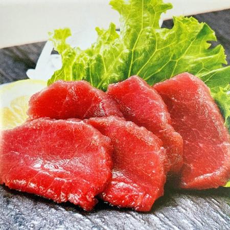 馬刺し 特上赤身 約50g×5パック 約250g 馬肉 おつまみ